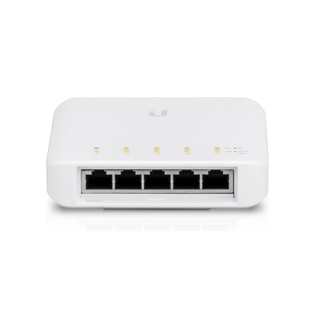 Ubiquiti Networks UniFi Switch Flex 5-Port Managed Gigabit PoE Network Switch USW-Flex Ubiquiti Networks UniFi Switch Flex 5-Port Managed Gigabit PoE Network Switch USW-Flex